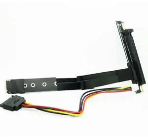 M.2 NGFF Key M To Pcie 16X Graphics Card Riser Adapter Card, Nvme To PCI-E PCI-Express 16X Extension Cable 25Cm M.2 NGFF Key M To Pcie 16X Graphics Card Riser Adapter Card, Nvme To PCI-E PCI-Express 16X Extension Cable 25Cm