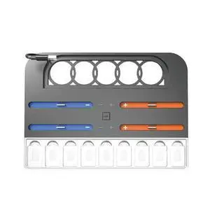 For Switch 2 Charging Dock Station With 9 Game-Card Slots Cooling Stand For Joycon Controller Game Console Holder For Switch 2 Charging Dock Station With 9 Game-Card Slots Cooling Stand For Joycon Controller Game Console Holder
