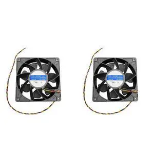 2X For Antminer Cooling Fan SJ12038 6000 RPM 2.7A High-Speed Cooling Fan For Antminer Series 2X For Antminer Cooling Fan SJ12038 6000 RPM 2.7A High-Speed Cooling Fan For Antminer Series