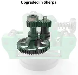 Gear Integrated PEMaterial Extruder For Sherpa l High Precision Gears For Voron V0 3D Printer Gear Integrated PEMaterial Extruder For Sherpa l High Precision Gears For Voron V0 3D Printer