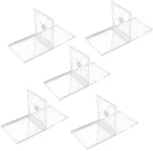 5Pcs Transparent Cd Jewel Case Standard Size Plastic Cd Box Interlocking Tray for 2 Cds Dvds Safe Transport 5Pcs Transparent Cd Jewel Case Standard Size Plastic Cd Box Interlocking Tray for 2 Cds Dvds Safe Transport