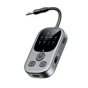 Bluetooth 6.0 2 In 1 Receiver Transmitter USB Adapter 3.5Mm Car AUX Aircraft Audio Dongle Bluetooth 6.0 2 In 1 Receiver Transmitter USB Adapter 3.5Mm Car AUX Aircraft Audio Dongle