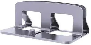 Vertical Laptop Stand l Laptop Riser Adjustable Computer Laptop Holder Up To 17" Silver Vertical Laptop Stand l Laptop Riser Adjustable Computer Laptop Holder Up To 17" Silver