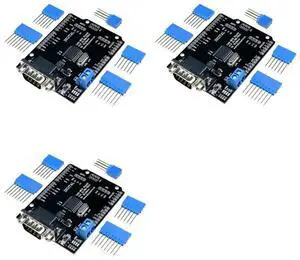 3X MCP2515 Can Bus Shield Board SPI Interface Connector Expansion Controller Module DC 5V-12V For Seeeduino 3X MCP2515 Can Bus Shield Board SPI Interface Connector Expansion Controller Module DC 5V-12V For Seeeduino