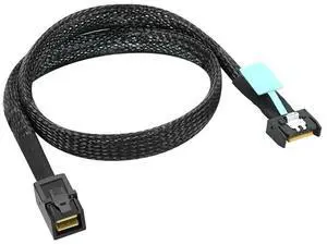 SFF-8654 4I To SFF-8611 Cable PCIE MCIO Slimline Server Adapter Cable SFF-8654 4I To SFF-8611 Cable PCIE MCIO Slimline Server Adapter Cable
