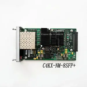 For C4KX10-NM-8SFP+ 8-port 10-gigabit optical port expansion module for WS-C4500X switch module For C4KX10-NM-8SFP+ 8-port 10-gigabit optical port expansion module for WS-C4500X switch module