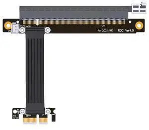 Pcie Riser Card PCI-E 4.0 X16 To X1 Graphics Card Extension Cable GPU WK Riser Adapter 35CM For Computer Pcie Riser Card PCI-E 4.0 X16 To X1 Graphics Card Extension Cable GPU WK Riser Adapter 35CM For Computer