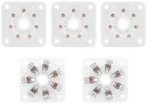 5PCS HIFI Tube Socket 7Pin Tablet Socket Tube Seat For 6C33 FU19 FU29 FU30 Vacuum Tube Amplifer DIY 5PCS HIFI Tube Socket 7Pin Tablet Socket Tube Seat For 6C33 FU19 FU29 FU30 Vacuum Tube Amplifer DIY
