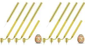 8 Pcs Pysanka Set Wax Drawing Pens For Egg 0.3 0.4 0.5 0.7 Mm Medium l Hand Wax Pens For Pysanky Supplies 8 Pcs Pysanka Set Wax Drawing Pens For Egg 0.3 0.4 0.5 0.7 Mm Medium l Hand Wax Pens For Pysanky Supplies