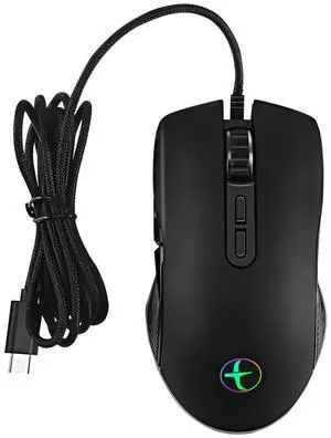 AT-USB C Mouse Type C Ergonomic Wired Mouse RGB Gaming Mouse Optical AT-USB C Mouse Type C Ergonomic Wired Mouse RGB Gaming Mouse Optical