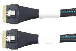 PCIe 4.0 SlimSAS SFF-8654 8i to 8i High-Speed NVMe Cable for External GPU Adapter PCIe 4.0 SlimSAS SFF-8654 8i to 8i High-Speed NVMe Cable for External GPU Adapter