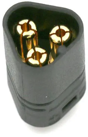 10 Pair MT60 Motor 3 Pole Connector Plug Male & Female For RC ESC To Motor 10 Pair MT60 Motor 3 Pole Connector Plug Male & Female For RC ESC To Motor