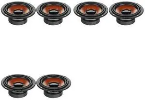 6Pcs Full Range Speakers 4 Ohm 3W Sound Music Theater Loudspeaker 6Pcs Full Range Speakers 4 Ohm 3W Sound Music Theater Loudspeaker