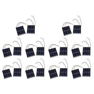 20 Pcs 1.5V 400Ma 80X60mm Micro-Mini Power Solar Cells For Solar Panels - DIY Projects - - 20 Pcs 1.5V 400Ma 80X60mm Micro-Mini Power Solar Cells For Solar Panels - DIY Projects - -