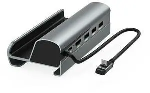 Steam Deck Dock Station TV Base Stand Hub Holder Docking USB C To RJ45 Ethernet -Compatible USB3.0 Type-C Steam Deck Dock Station TV Base Stand Hub Holder Docking USB C To RJ45 Ethernet -Compatible USB3.0 Type-C