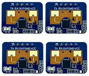 Motion Detection 24G Mmwave HLK-LD2410C 4Pcs Presence Radar Sensor Module Human Detection Module Motion Detection 24G Mmwave HLK-LD2410C 4Pcs Presence Radar Sensor Module Human Detection Module
