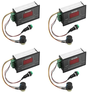 4X DC 6-60V PWM DC Motor Speed Controller (PWM) Speed Adjustable Stepless Governor Regulator, Motor Speed Controller 4X DC 6-60V PWM DC Motor Speed Controller (PWM) Speed Adjustable Stepless Governor Regulator, Motor Speed Controller