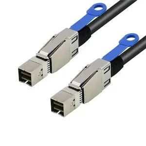 SAS 3.0 Mini HD SFF-8644 To IC To SAS SFF-8644 12G External Expansion Cord For Server Stacking Interconnect Cable SAS 3.0 Mini HD SFF-8644 To IC To SAS SFF-8644 12G External Expansion Cord For Server Stacking Interconnect Cable