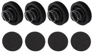 For Panasonic For Technics For Technics SL-D2 SL-D3 Model Vinyl Phonograph Foot Set Replacement Parts For Panasonic For Technics For Technics SL-D2 SL-D3 Model Vinyl Phonograph Foot Set Replacement Parts