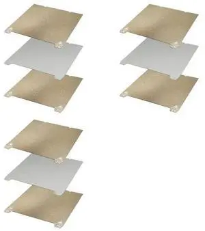 3X For Ender-3 /End-5 S1/K1 Build Plate Flexible PEI 235X235mm Sheet Double Sided Coating Heatbed B 3X For Ender-3 /End-5 S1/K1 Build Plate Flexible PEI 235X235mm Sheet Double Sided Coating Heatbed B