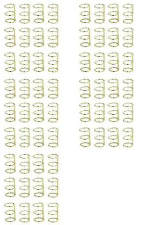 60 Pcs 3 Ring Book Rings Leaf Binders Office Book Rings Snap Split Hinged 20Mm Inner Diameter Book Ring Gold 60 Pcs 3 Ring Book Rings Leaf Binders Office Book Rings Snap Split Hinged 20Mm Inner Diameter Book Ring Gold