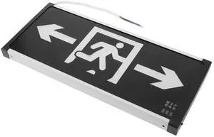 Hanging Fire Exit Indicator Sign LED Emergency Light for Safe Evacuation in Offices Hotels Malls Public Buildings Emergency Exit Hanging Fire Exit Indicator Sign LED Emergency Light for Safe Evacuation in Offices Hotels Malls Public Buildings Emergency Exit