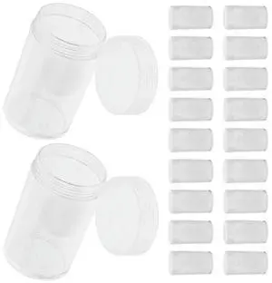 20Pcs Coin Accessory Clear Coin Capsules Holder and Scratch Resistant Coins Holder Coins Holders 20Pcs Coin Accessory Clear Coin Capsules Holder and Scratch Resistant Coins Holder Coins Holders