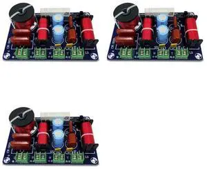 3X 3 Way Frequency Divider Hi-Fi Crossover Audiophile Home Theater High Middle And Low Speakers Retrofit Crossov 3X 3 Way Frequency Divider Hi-Fi Crossover Audiophile Home Theater High Middle And Low Speakers Retrofit Crossov