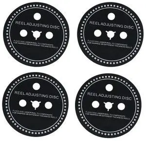 For NAB Adapter 4PCS SpFor Studer TEAC Reel-To-Reel Tape Recorder- Professional Sound Equipment 0.7Mm Thickness For NAB Adapter 4PCS SpFor Studer TEAC Reel-To-Reel Tape Recorder- Professional Sound Equipment 0.7Mm Thickness