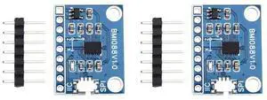2X BMI088 Gyroscope Accelerometer Six-Axis Sensor Module High-Performance Six-Axis IMU For I²C SPI 2X BMI088 Gyroscope Accelerometer Six-Axis Sensor Module High-Performance Six-Axis IMU For I²C SPI
