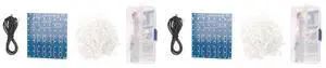 2X 3D8 8X8x8 3MM Squared LED Electronic Soldering Project Kit 4.5-5.5V Mini 3D Led Cube DIY Electronics Soldering 2X 3D8 8X8x8 3MM Squared LED Electronic Soldering Project Kit 4.5-5.5V Mini 3D Led Cube DIY Electronics Soldering