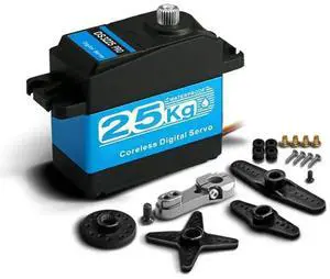 Digital Servo 25KG l Gear DS3225 PRO Waterproof Servo 360° Continuous Rotation For 1:8/1:10/1:12 RC Car Or Robot Digital Servo 25KG l Gear DS3225 PRO Waterproof Servo 360° Continuous Rotation For 1:8/1:10/1:12 RC Car Or Robot