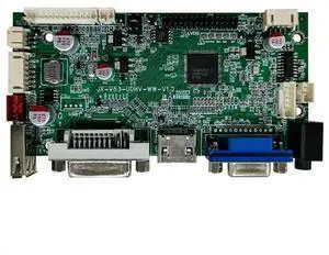V53 Universal LCD Driver Solution Controller Board Supports LVDS Signal Output, USB, DVI, VGA AV Compatibility V53 Universal LCD Driver Solution Controller Board Supports LVDS Signal Output, USB, DVI, VGA AV Compatibility