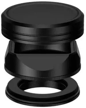 For Fujifilm X-E5 Square Lens Hood For XF 23Mm F2.8 R WR, 27Mm F2.8 R WR- Lens Shade With Adapter Ring Cap Cover For Fujifilm X-E5 Square Lens Hood For XF 23Mm F2.8 R WR, 27Mm F2.8 R WR- Lens Shade With Adapter Ring Cap Cover