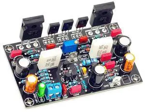 MOS Tube Amplifier Kit 100W Ultimate Fidelity Power Amplifier Board IRFP240 IRFP9240 FET AMP Mono Audio DIY MOS Tube Amplifier Kit 100W Ultimate Fidelity Power Amplifier Board IRFP240 IRFP9240 FET AMP Mono Audio DIY