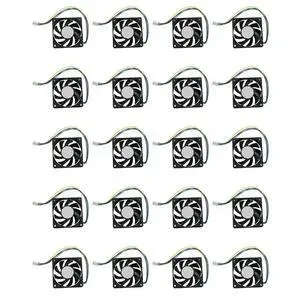 20Pcs 70X70x15mm 12V 4 Pins PWM PC Computer Case CPU Cooler Cooling Fan Black 20Pcs 70X70x15mm 12V 4 Pins PWM PC Computer Case CPU Cooler Cooling Fan Black