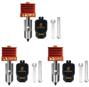 For H2D/H2S Assembly 3PCS Hotend Kit 0.4 0.6 0.8MM Replaceable Nozzle For Bamboo H2D/H2S For H2D/H2S Assembly 3PCS Hotend Kit 0.4 0.6 0.8MM Replaceable Nozzle For Bamboo H2D/H2S