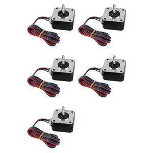 5X 3D Printer Parts Titan Extruder NEMA 17 Stepper Motor 42X42x23mm 17HS4023 For Ultimaker Prusa I3 Kossel Corexy 5X 3D Printer Parts Titan Extruder NEMA 17 Stepper Motor 42X42x23mm 17HS4023 For Ultimaker Prusa I3 Kossel Corexy