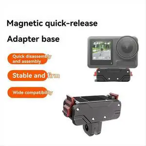 For Action 3/4/5 Pro Quick Release Magnetic Base Mount Adapter for Sports Cameras Accessories For Action 3/4/5 Pro Quick Release Magnetic Base Mount Adapter for Sports Cameras Accessories
