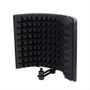 GAZ-300P Vocal Booth Ambient Reflection Filter Sound-Absorbing Foam Mic Isolation Shield Mic Soundproof Screen GAZ-300P Vocal Booth Ambient Reflection Filter Sound-Absorbing Foam Mic Isolation Shield Mic Soundproof Screen