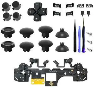 Ergonomic Micro-Switch Tactile Clicky Hair Trigger Kit+Joystick Cap for BDM-030/040/050 12 Key Click A Ergonomic Micro-Switch Tactile Clicky Hair Trigger Kit+Joystick Cap for BDM-030/040/050 12 Key Click A