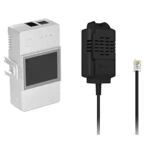 TH16 Switch Temperature Humidity Monitoring For Home Automation Work For Alexa Google Home Compatible TH16 Switch Temperature Humidity Monitoring For Home Automation Work For Alexa Google Home Compatible