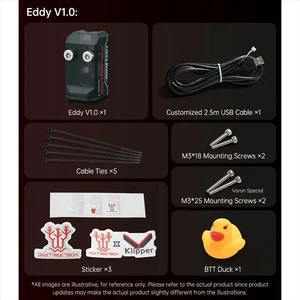 Eddy Auto Leveling Sensor High-Speed for 2.4 Stealthburner Trident VZbot Printhead Klipper BLTouch Eddy Auto Leveling Sensor High-Speed for 2.4 Stealthburner Trident VZbot Printhead Klipper BLTouch