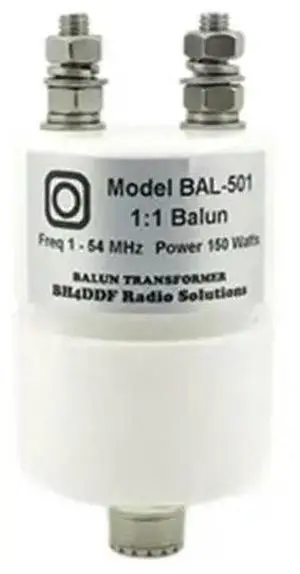 BAL-501 1.8-54Mhz 160M-6M Mini Waterproof 150W 1:1 SSB Shortwave Antenna Balun BAL-501 1.8-54Mhz 160M-6M Mini Waterproof 150W 1:1 SSB Shortwave Antenna Balun
