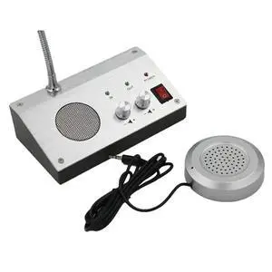 US Plug Home Security Zero-Touch Dual-Way Walkie-Talkie System for Bank Counter Ticket Hospital Window Intercom US Plug Home Security Zero-Touch Dual-Way Walkie-Talkie System for Bank Counter Ticket Hospital Window Intercom