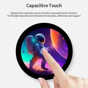 ESP32-S3 1.85 Inch Round Display Development Board 32-Bit LX7 Dual-Core Processor 360x360 Screen for & Bluetooth ESP32-S3 1.85 Inch Round Display Development Board 32-Bit LX7 Dual-Core Processor 360x360 Screen for & Bluetooth