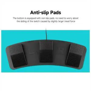 FS23-PM USB Triple Foot Switch Multifunctional Customized Foot Pedal Mechanical Switch for Image Acquisition Music Game FS23-PM USB Triple Foot Switch Multifunctional Customized Foot Pedal Mechanical Switch for Image Acquisition Music Game