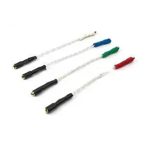 Enthusiast Grade 5N Silver Cartridge Wire 4Pcs 50mm Turntable Stylus HIFI Audio Accessories Enthusiast Grade 5N Silver Cartridge Wire 4Pcs 50mm Turntable Stylus HIFI Audio Accessories