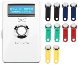 TMRF-2RW Ibutton Programmer DS1990A Duplicator Cloner Copier 125Khz RFID Reader Writer RW1990 Key T5577 RFID TMRF-2RW Ibutton Programmer DS1990A Duplicator Cloner Copier 125Khz RFID Reader Writer RW1990 Key T5577 RFID