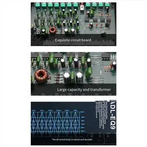 Auto Square 9 Band Graphic Equalizer Digital Car Audio -EQ9 Full Series Car Amplifier Equalizer+Adjustable Filter Auto Square 9 Band Graphic Equalizer Digital Car Audio -EQ9 Full Series Car Amplifier Equalizer+Adjustable Filter